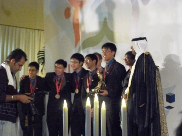 3rd placed Singapore